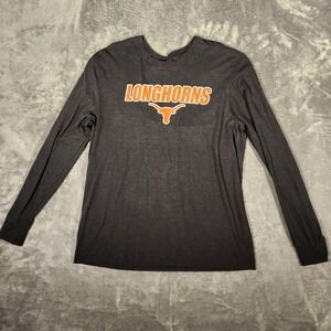 Texas Longhorns T-Shirt Mens XL Gray NCAA Football Longhorn Apparel EUC